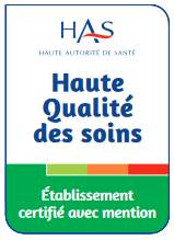 Certification V2020 HAS Mention Haute Qualité des soins - Clinique Saint Jean de Dieu